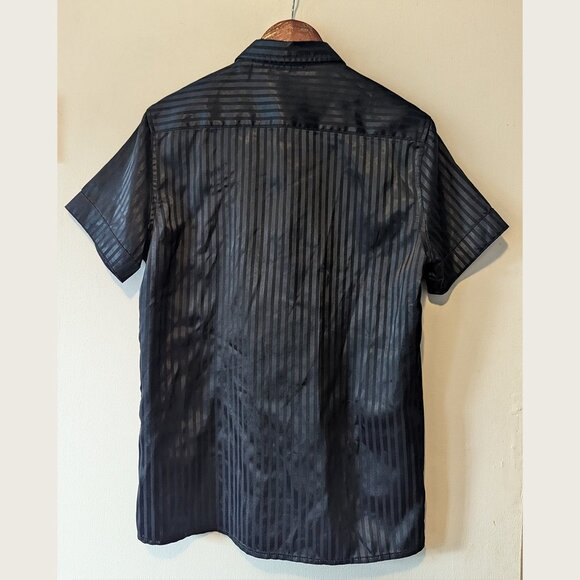 HAN KJOBENHAVN - Black striped shirt - Sz M - Picture 4 of 9